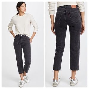 Levi’s Wedgie Straight Ankle